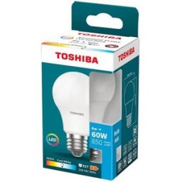Lâmpada LED Essential Prime A60 E27 8W 6500K 850Lm - TOSHIBA