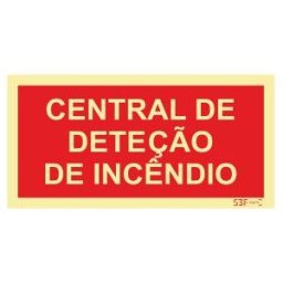 Sinal Segurança Contra Incêndio - Fotoluminescente (200mmx100mm)