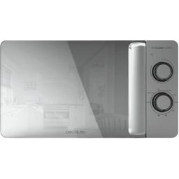Microondas Proclean 3160 Flatbed Mirror 700W 20L c/ Grelhador s/ Prato Giratório - CECOTEC
