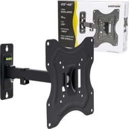 Suporte TV/LCD/LED/PLASMA 23" ~ 42" VESA200/200 15Kg (1 Braço) - UNITRONIC