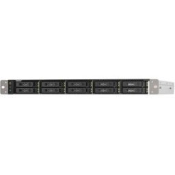 NAS Rack (1U) TS-H1090FU Ethernet LAN (Preto/Inox) - QNAP