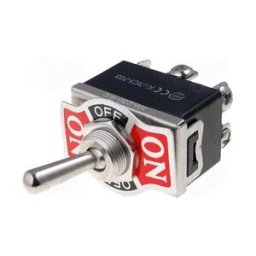Interruptor Alavanca ON-OFF-ON Bipolar