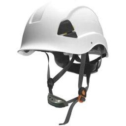 Capacete Abs Para Trabalhos Em Altura 6 Pontos De Fixacao Cor Branco - FARU