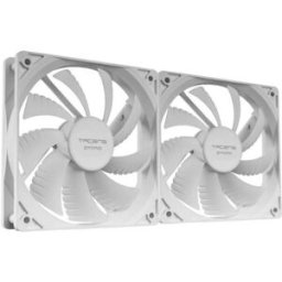 Pack 2x Ventoinhas AF12X2 120mm (Branco) - TACENS