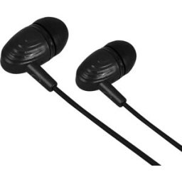Auriculares Stereo c/ Fios e Microfone (Preto) - ESPERANZA