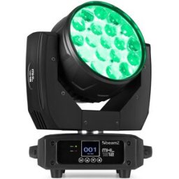 Moving Head LED RGBW 19x 12W ZOOM DMX (MHL1912) - beamZ