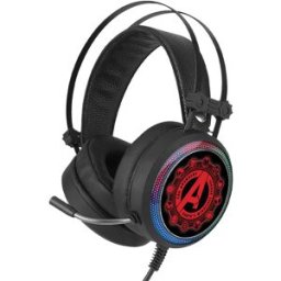 Auscultadores Headset Gaming Marvel Vingadores (Preto) - ERT GROUP