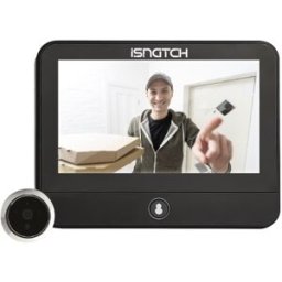 Vídeo Porteiro Inteligente c/ Ecrã LCD 4,3" / Campainha / Função de Gravação - iSNATCH