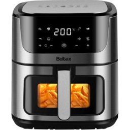 Fritadeira Air Fryer 8L 1800W (Inox) - BELTAX