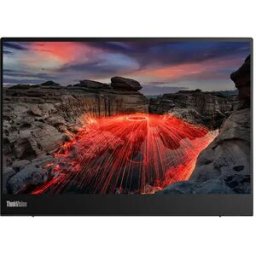 Monitor Tátil ThinkVision IPS LED 14" M14t Gen 2 2.2K USB-C (Preto) - LENOVO