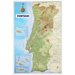 Mapa de Relevo de Portugal