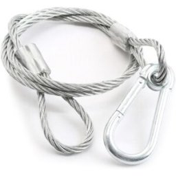 Cabo Aço de Segurança (95cm x 5mm) 65Kg - beamZ SAF65