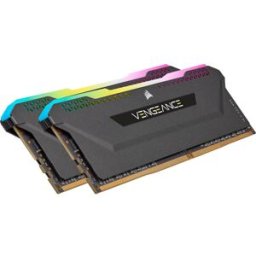 Memória RAM Vengeance RGB Pro 32GB (2x16GB ) DDR4 3200 MHz CL16 (Preto) - CORSAIR
