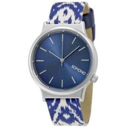 Relógio Analógico KOM-W1835 36MM (Prateado) - KOMONO
