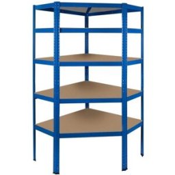 Estante/Rack de Canto (180 x 90 x 40 x 40 x 40 cm) c/ Capacidade de Carga até 875Kg - MALATEC