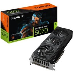 Placa Gráfica NVIDIA GeForce RTX 5070 "Blackwell" Windforce SFF 12G GDDR7 DLSS4 - GIGABYTE