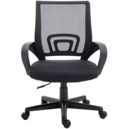 Cadeira de Escritório Rede (Preto) - EQUIP