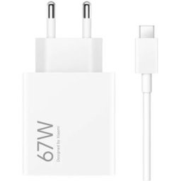 Carregador HyperCharge Combo USB-A 67W (Branco) - XIAOMI