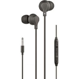 Auriculares c/ Fios Jack 3.5mm (Preto) - DAEWOO
