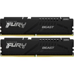 Memória RAM DIMM Fury Beast 64GB (2x32GB) DDR5-5600MHz (AMD Expo/Intel XMP) CL40 - KINGSTON