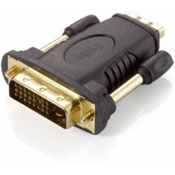 Adaptador DVI Macho -> HDMI A Femea - EQUIP