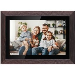 KRUGER MATZ Moldura Digital 10.1" Frameo WiFi (Madeira) - Kruger&Matz