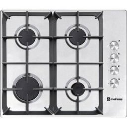 Placa a Gás Natural MG 3641 FF X NAT 60cm 4 Zonas (Inox) - MEIRELES