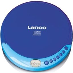 Leitor de CD-R/RW Portátil CD 011 (Azul) - LENCO