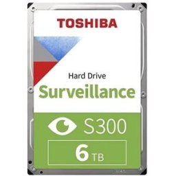 Disco Rigido 3,5" S300 6TB 5400RPM 256MB SATA - TOSHIBA