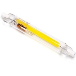 AIGOSTAR Lampada LED R7S 118mm 8W Branco Quente 3000K 830Lm - Vidro