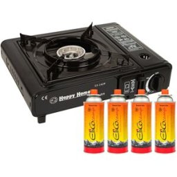 Fogão Portátil a Gás (1 Bico) c/ Oferta 4 Latas Gás - BLOW