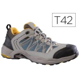 Sapato Desportivo Deltaplus Com Biqueira Composite Cor Laranja Cinza Formato 42 - DELTAPLUS