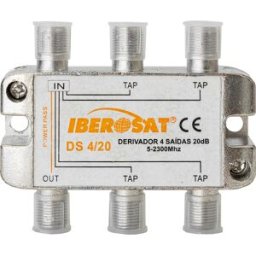 Derivador 5 Vias 5-2300MHz 20dB - IBEROSAT