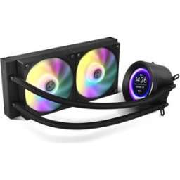 Water Cooler CPU Hummer X-240 LCD RGB All-In-One (Preto) - NOX