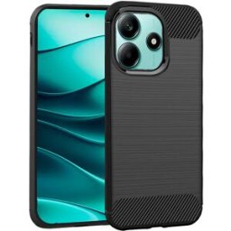 Capa p/ Xiaomi Redmi Note 14 5G Carbono Preto - COOL