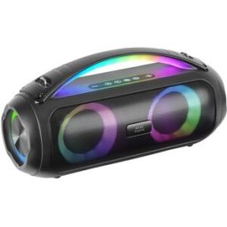 MARS-GAMING Coluna Portátil Bluetooth MSPULSEW RGB 50W (Preto) - MARS GAMING