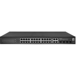 LevelOne Switch 24 Portas 10/100/1000Mbps GES-2128 - LEVEL ONE
