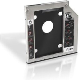 Adaptador p/ Portátil DVD 9.5 mm - SSD/HDD 2.5" - AISENS