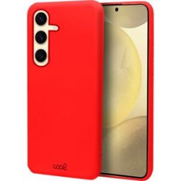 Capa Silicone p/ Samsung Galaxy S24 Plus / S25 Plus (Vermelho) - COOL