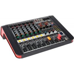 Mesa de Mistura Amplificada 6 Canais 400W c/ USB/MP3/BLUETOOTH (PDM-M604A) - Power Dynamics