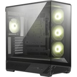 Caixa ATX MAG Pano 130R PZ ARGB Tempered Glass (Preto) - MSI