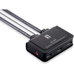 LevelOne Switch 2 Portas (USB / HDMI) - LEVEL ONE