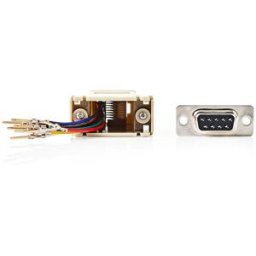 NEDIS Ficha Adaptadora DB9 Femea - RJ45 Femea