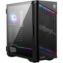 Caixa ATX MPG VELOX 100P AIRFLOW ARGB Tempered Glass (Preto) - MSI