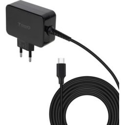 Carregador p/ Portátil GAN USB-C PD 65W (Preto) - TOOQ
