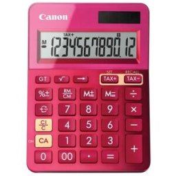 Calculadora de Secretária 12 Dígitos (Rosa) - CANON