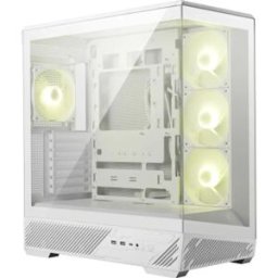 Caixa ATX MAG Pano 130R PZ ARGB Tempered Glass (Branco) - MSI