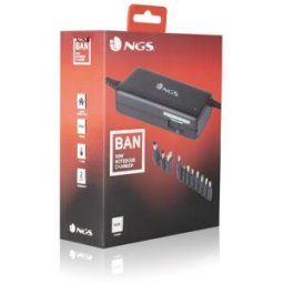 Carregador Universal p/ Portátil 90W (Preto) - NGS