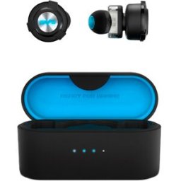 ENERGY-SISTEM Auriculares Bluetooth True Wireless ESG 6 (Preto/Azul) - ENERGY SISTEM