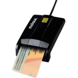 Leitor de Cartões DNI USB 2.0 (Preto) - NILOX